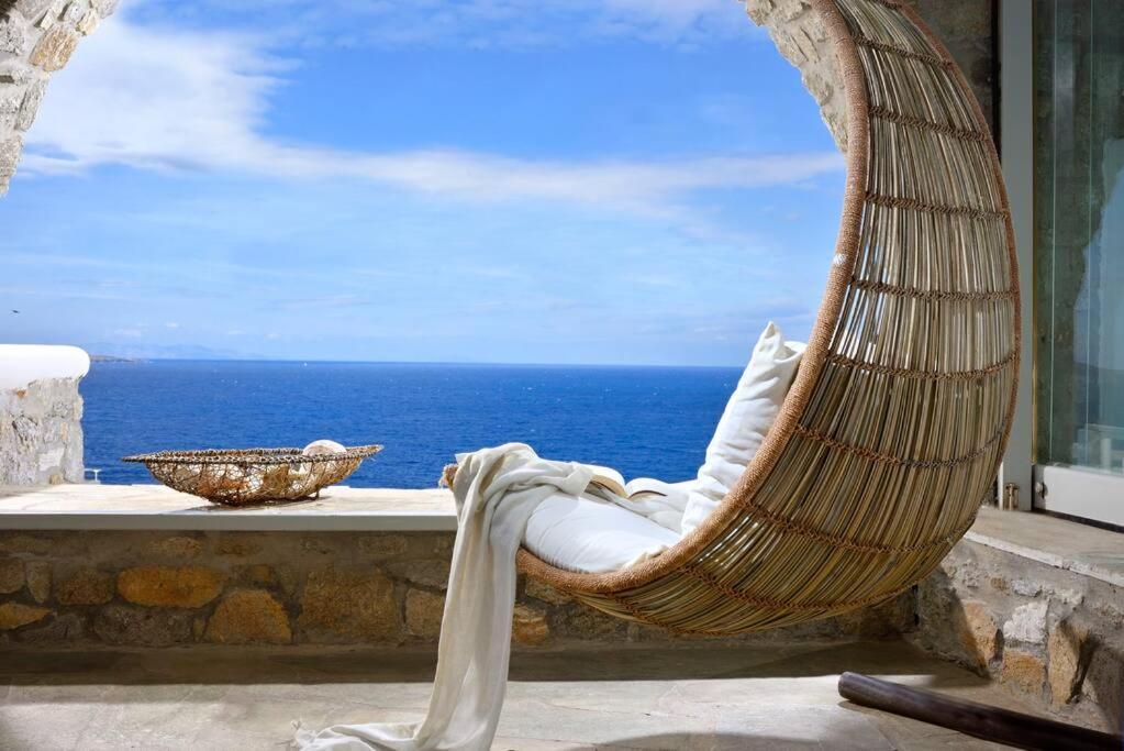Mykonos Sea View Luxury Villa By Calypso Sunset Villas Mykonos Town 外观 照片