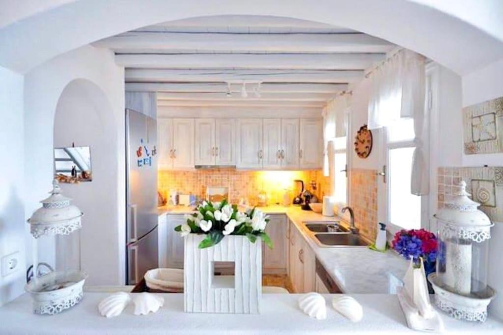 Mykonos Sea View Luxury Villa By Calypso Sunset Villas Mykonos Town 外观 照片