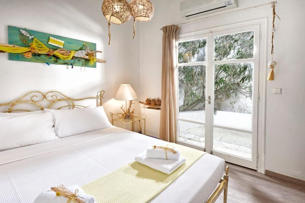 Mykonos Sea View Luxury Villa By Calypso Sunset Villas Mykonos Town 外观 照片